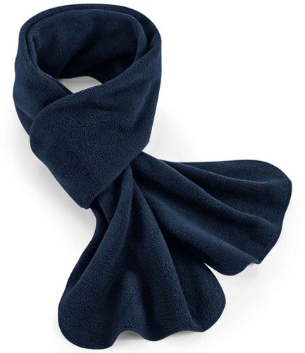 Beechfield Recycled Fleece Scarf French Navy