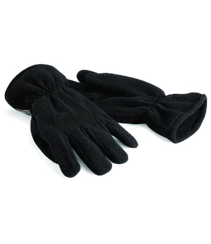 Beechfield Suprafleece® Thinsulate™ Gloves Black S/M