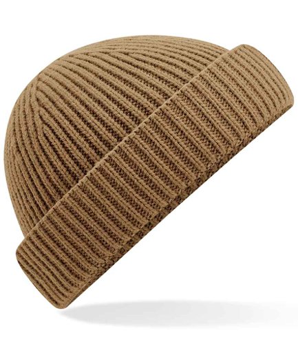 Beechfield Recycled Harbour Beanie Biscuit