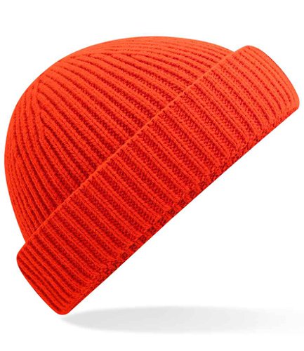 Beechfield Recycled Harbour Beanie Fire Red