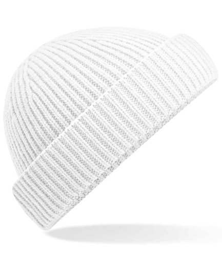 Beechfield Recycled Harbour Beanie White