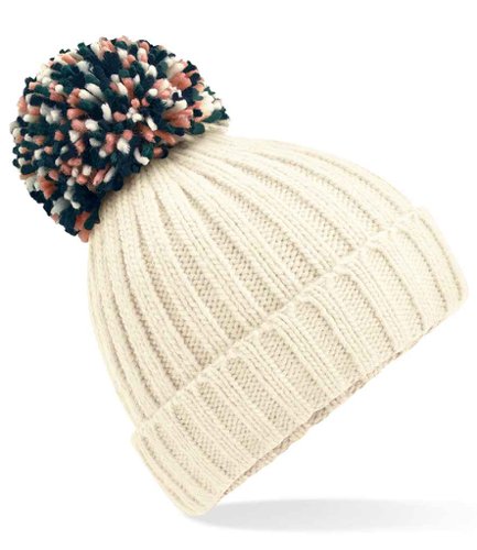 Beechfield Hygge Beanie Off White Headwear BB390 OFW ONE