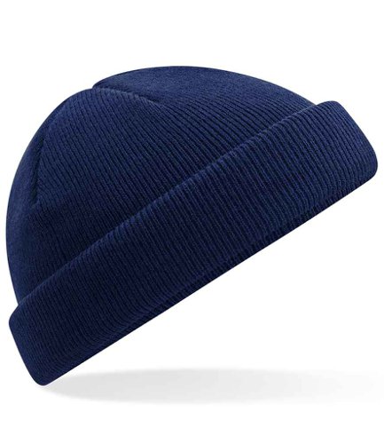 Beechfield Recycled Mini Fisherman Beanie Oxford Navy