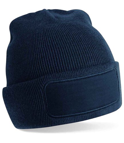 Beechfield Recycled Original Patch Beanie French Navy