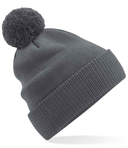 Beechfield Organic Cotton Snowstar® Beanie Graphite Grey