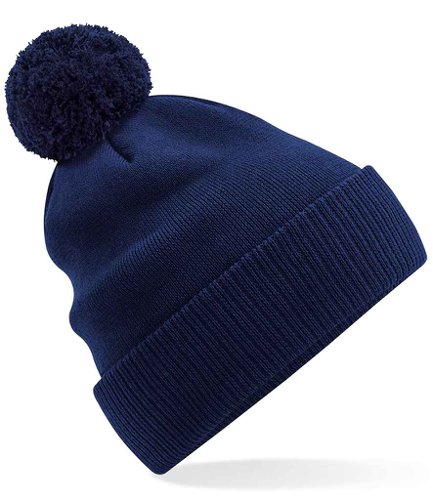 Beechfield Organic Cotton Snowstar® Beanie Oxford Navy