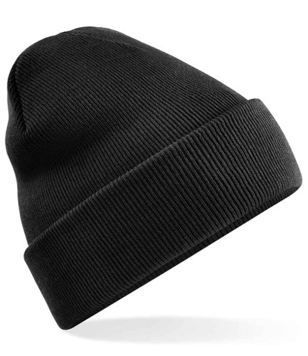 Beechfield Recycled Original Cuffed Beanie Black