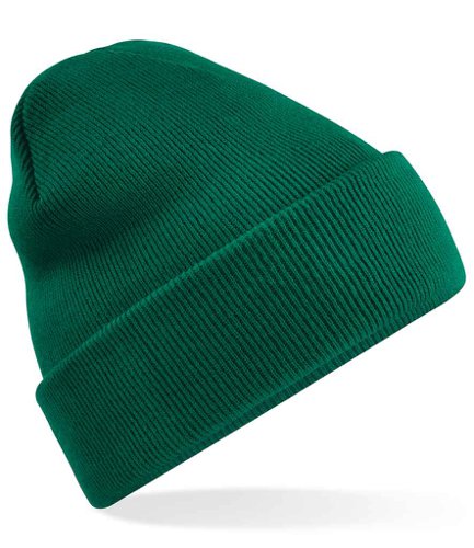 Beechfield Recycled Original Cuffed Beanie Bottle Green