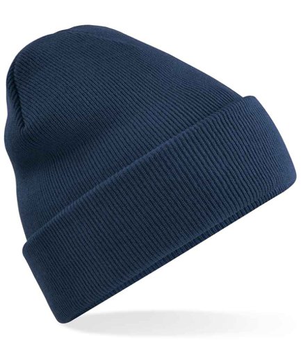 Beechfield Recycled Original Cuffed Beanie French Navy