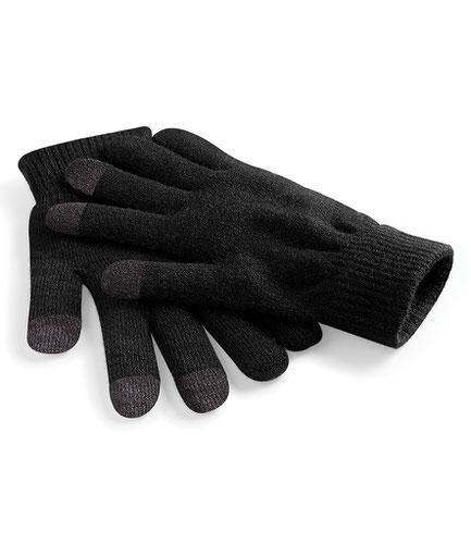 Beechfield Touchscreen Smart Gloves Black L/XL