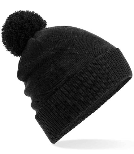 Beechfield Water Repellent Thermal Snowstar® Beanie Black