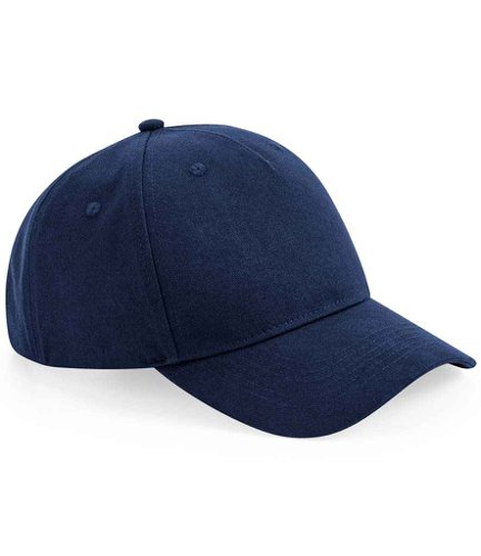 Beechfield Organic Cotton 5 Panel Cap Navy