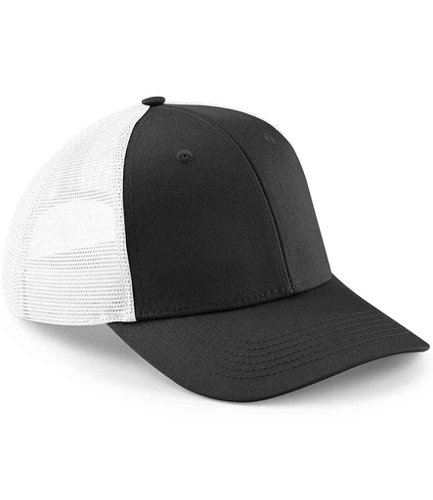 Beechfield Urbanwear Trucker Cap Black/White