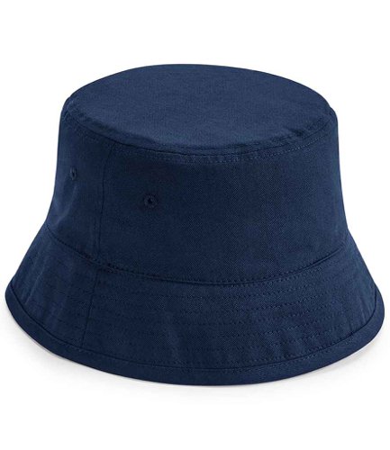Beechfield Organic Cotton Bucket Hat Navy L/XL