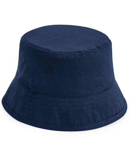 Beechfield Kids Organic Cotton Bucket Hat Navy M/L