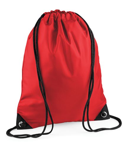 BagBase Premium Gymsac Bright Red