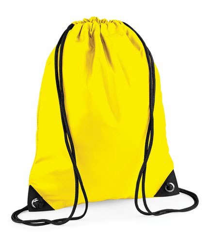 BagBase Premium Gymsac Yellow