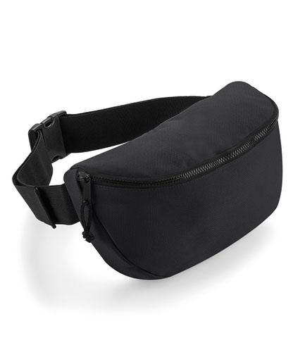 BagBase Oversized Belt Bag Black