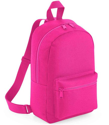 BagBase Mini Essential Fashion Backpack Fuchsia