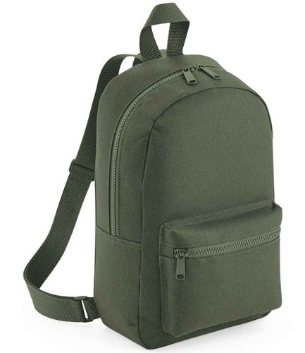 BagBase Mini Essential Fashion Backpack Olive Green