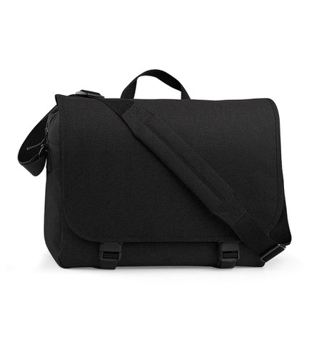 BagBase Two Tone Digital Messenger Black