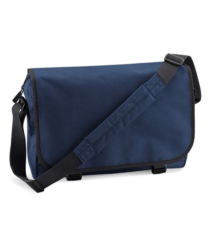 BagBase Messenger Bag French Navy Messenger Bags BG21 FNA ONE