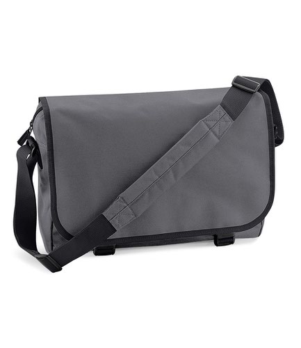 BagBase Messenger Bag Graphite Grey