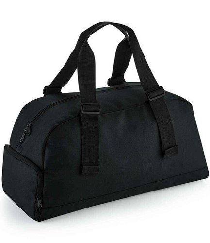 BagBase Recycled Essentials Holdall Black