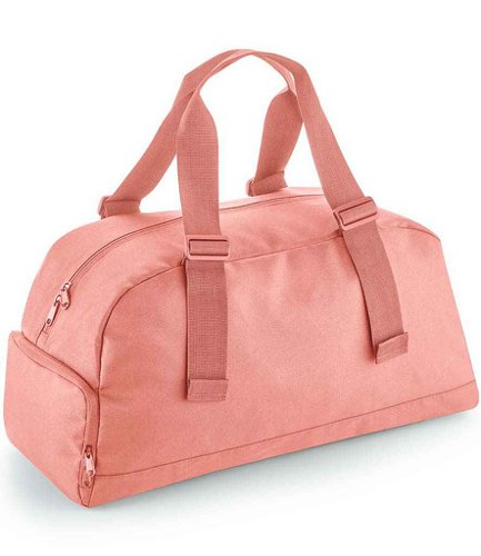 BagBase Recycled Essentials Holdall Blush Pink