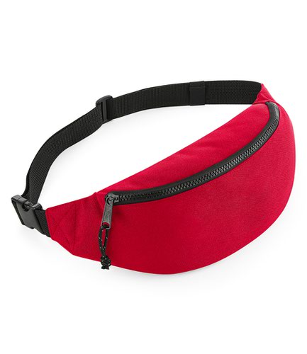 BagBase Recycled Belt Bag Classic Red