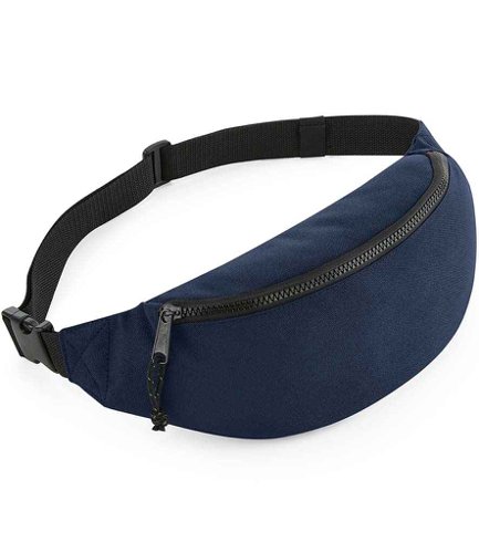 BagBase Recycled Belt Bag Navy