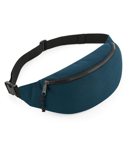 BagBase Recycled Belt Bag Petrol