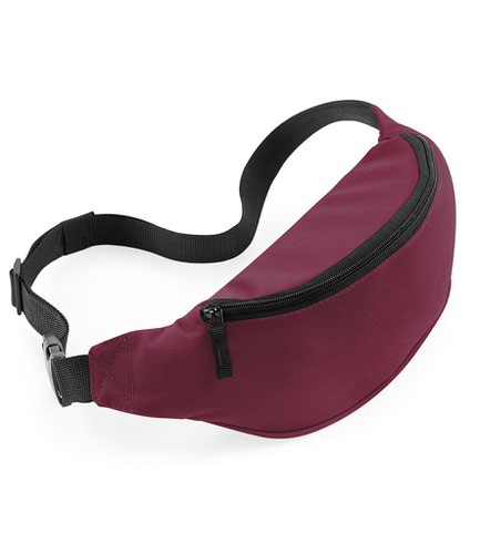 BagBase Belt Bag Burgundy