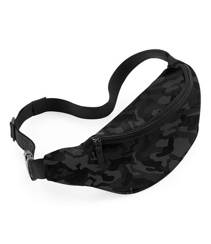 BagBase Belt Bag Midnight Camo