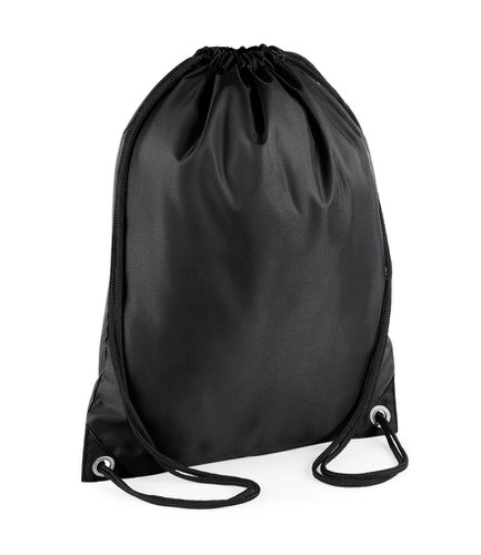 BagBase Budget Gymsac Black