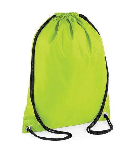 BagBase Budget Gymsac Lime Green