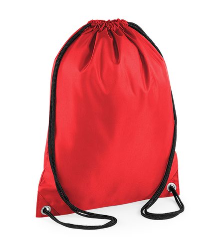 BagBase Budget Gymsac Red