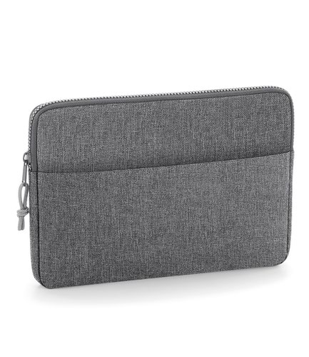 BagBase Essential 15in Laptop Case Grey Marl
