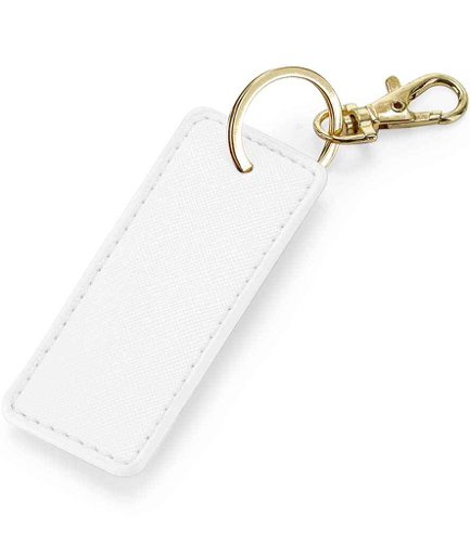 BagBase Boutique Key Clip Soft White