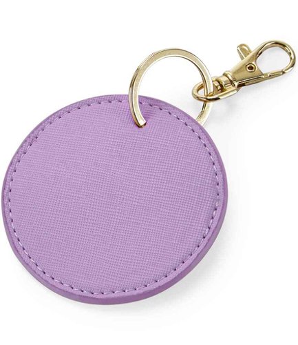 BagBase Boutique Circular Key Clip Lilac