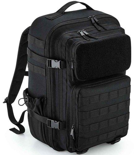 BagBase MOLLE Tactical 35 Litre Backpack Black