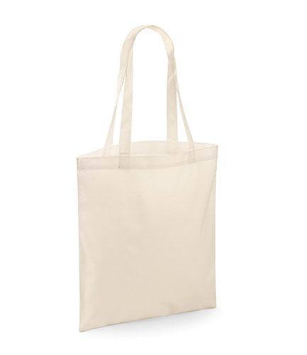 BagBase Sublimation Shopper Natural Totes & Shopping Bags BG901 NAT ONE