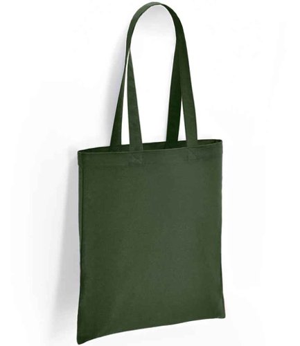 Brand Lab Cotton Long Handle Shopper Forest Green