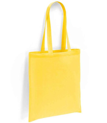 Brand Lab Cotton Long Handle Shopper Yellow