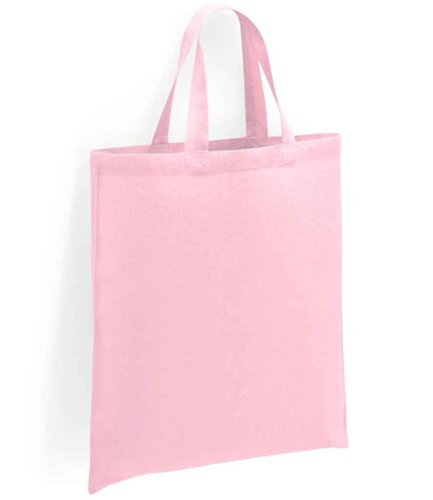 Brand Lab Cotton Short Handle Shopper Light Pink