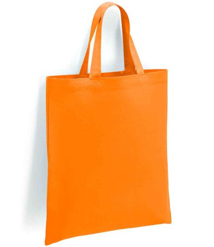 Brand Lab Cotton Short Handle Shopper Orange