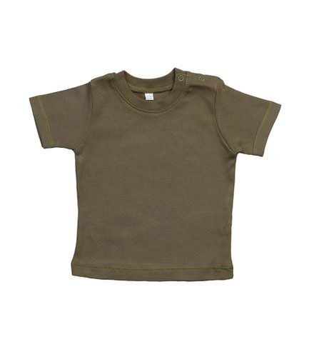 BabyBugz Baby T-Shirt Camouflage Green 0-3