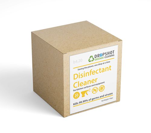 Dropshot Cleaner Disinfectant Sachets Pack of 20
