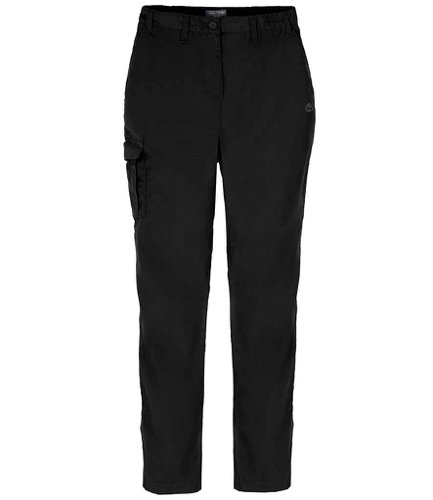 Craghoppers Expert Ladies Kiwi Trousers Black 10/L