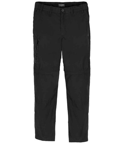 Craghoppers Expert Kiwi Convertible Trousers Black 30/L